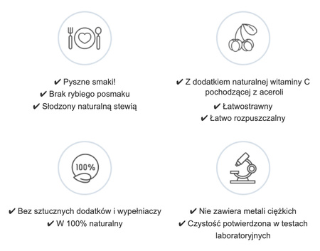 PURE - Termin ważności: 10.10.2026 r. - hydrolizowany kolagen rybi z naturalną witaminą C - czekoladowy (30 porcji / 30 saszetek)